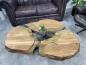 Preview: Nierentisch/Couchtisch "Fjord" aus Holz