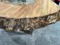 Preview: Couchtisch mit ovaler Form aus Holz