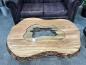 Preview: Couchtisch mit ovaler Form aus Holz