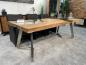 Preview: Rechteckiger Esstisch aus massivem Holz Landscape 220 cm