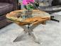 Preview: Runder Couchtisch Sunrise 70 cm