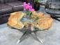 Preview: Runder-Couchtisch-Baumstamm-Unikat-einzelstueck-Designtisch