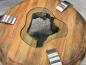 Preview: Runder Couchtisch aus Holz Clash