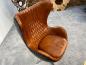 Preview: Replica Eames Lounge Chair Relaxliege dunkelbraun silber