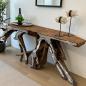 Preview: Sideboard aus einer Baumwurzel mit Aluminium