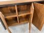 Preview: Sideboard / Anrichte "Loft" 200 x 40 x 90 cm aus recyceltem Altholz mit Rohstahlgestell