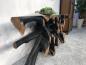 Preview: Wurzelholz-Sideboard-Teakholz-mit Aluminium