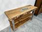 Preview: Zeitloses Sideboard aus Holz mit Edelstahl