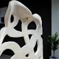 Preview: Holzskulptur Aufsteller Baumstamm 3D-Optik