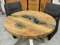 Preview: Runder Esstisch aus Holz 120 cm