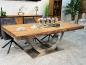 Preview: Nachhaltiger Massivholztisch  Esstisch Deep Island