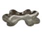 Preview: Tischschale Blattform aus Aluminium