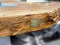 Preview: Ungewöhnlicher Esstisch aus Vollholz Fusion Unikat Holz