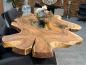 Preview: Esstisch aus Baumscheiben Expression