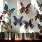 Preview: Wanddekoration Schmetterling Metall