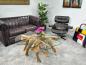 Preview: Sonderangebot Couchtisch aus einer Baumwurzel (ca. 130,5 x 128 x 46 cm) mit Glasplatte