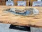 Preview: Esstisch massiver Holztisch Designtisch 250 cm