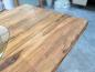 Preview: Esstisch massiver Holztisch Designtisch 250 cm