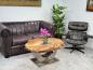 Preview: Massivholz Couchtisch Baumstamm Baumscheibe Expression Handarbeit