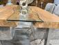 Preview: Baumkantentisch aus Altholz