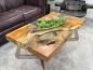 Preview: Couchtisch aus Holz Elements 100-80cm