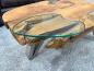 Preview: Design Vollholz Sofatisch Baumscheibe