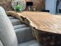Preview: Baumscheiben Esstisch "Lakeside" aus massivem Suarholz