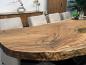 Preview: Baumscheiben Esstisch "Lakeside" aus massivem Suarholz