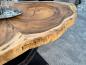 Preview: Baumscheiben Esstisch "Lakeside" aus massivem Suarholz