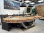 Preview: Vollholz Besprechungstisch "Fusion" aus recyceltem Teakholz