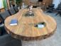 Preview: Vollholz Besprechungstisch "Fusion" aus recyceltem Teakholz