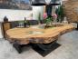 Preview: Echtholz Besprechungstisch "Fusion" aus Teak 260cm