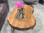 Preview: Design Sofatisch Loftstyle Altholz Edelstahl