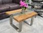 Preview: Couchtisch mit Glas Old Elements 80x60