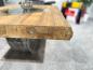 Preview: Rechteckiger Couchtisch aus Massivholz Deep Island 100 cm