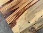Preview: Baumstamm Couchtisch Tamarind 96 cm mit Tischgestell aus Stahl