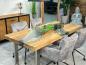 Preview: Moderner Esszimmertisch Landscape aus Altholz Holz eckig massiv Esszimmerideen
