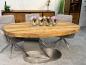 Preview: Ovaler Esstisch Konferenztisch aus Holz Sky Island