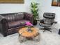 Preview: Runder Couchtisch aus Holz Clash