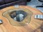 Preview: Runder Couchtisch aus Holz Clash