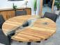 Preview: Runder Esszimmertisch 160 cm Eternia