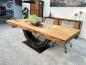 Preview: Esstisch massiver Holztisch Designtisch 250 cm