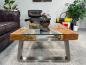 Preview: Couchtisch aus Holz Elements 100-80cm