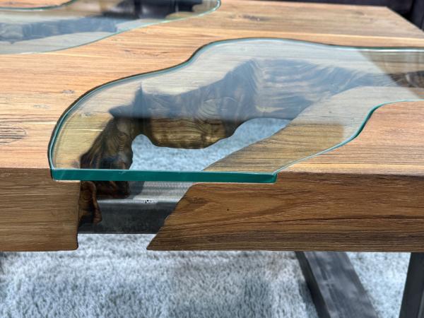 Couchtisch aus Holz Elements 100-80cm