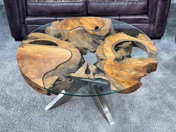 Runder Couchtisch Sunrise 100 cm