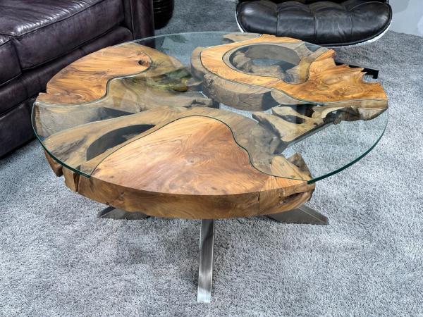 Runder Couchtisch Sunrise 100 cm