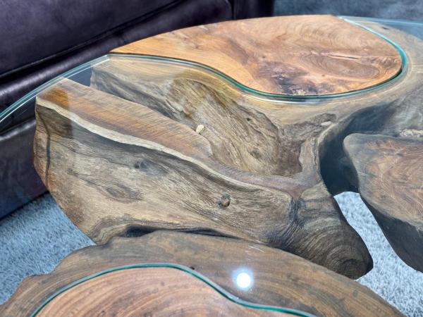 Runder-Couchtisch-Sunrise