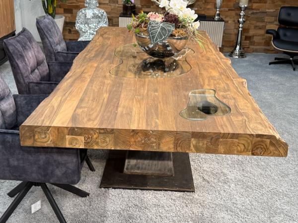 Esstisch  Massivholztisch Deep Island