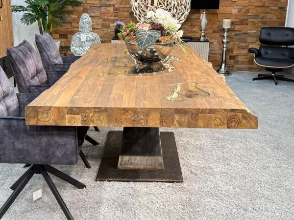 Esstisch  Massivholztisch Deep Island