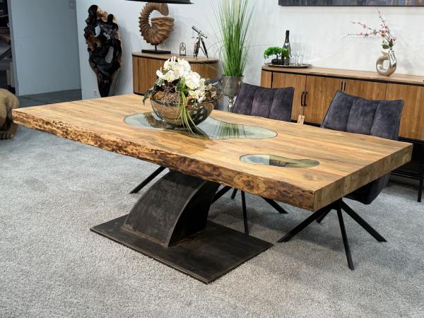 Esstisch  Massivholztisch Deep Island